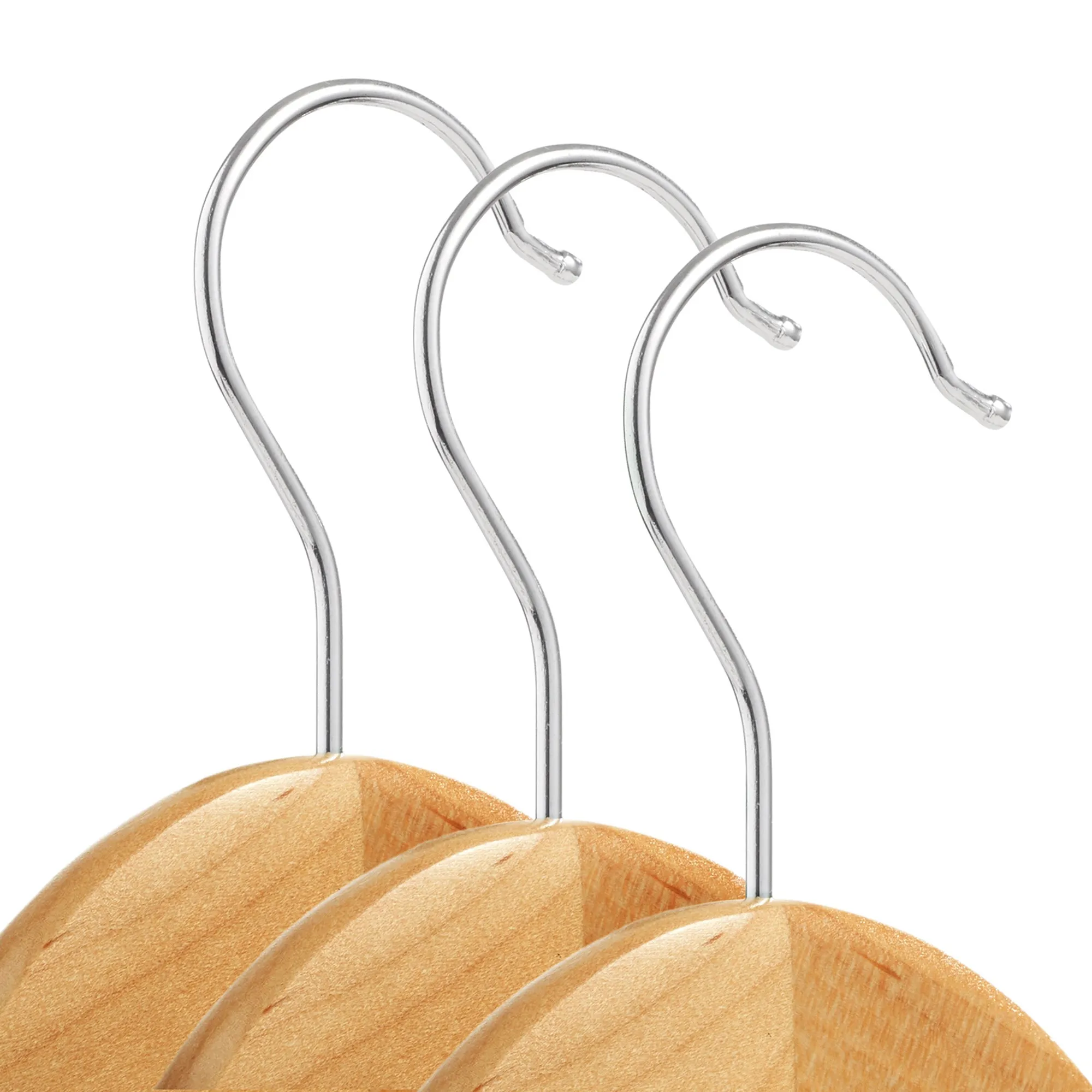 10 Wooden Suit Hangers