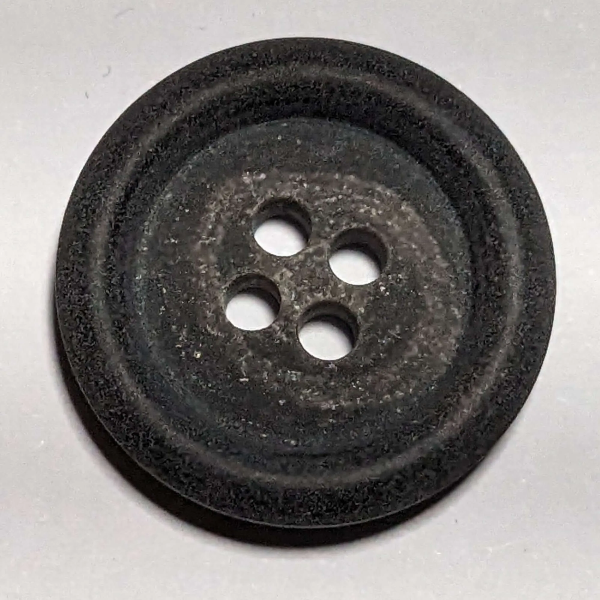 15mm and 20mm Charcoal Eco Paper Buttons