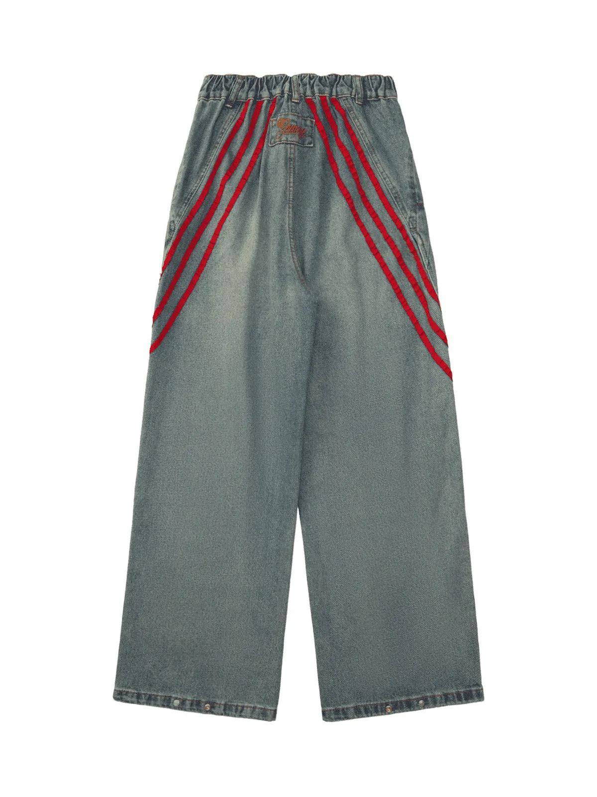 1984 American Retro Contrast Washed Jeans