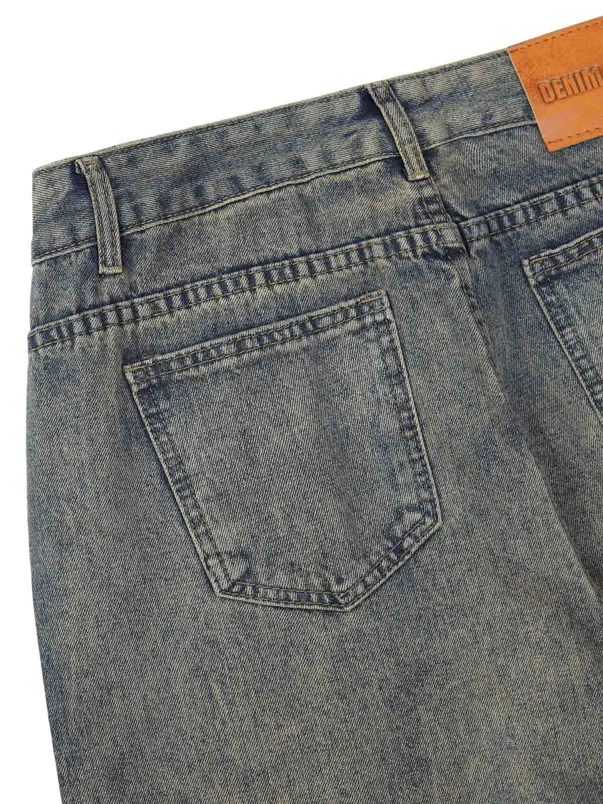 1984 American Retro Contrast Washed Jeans