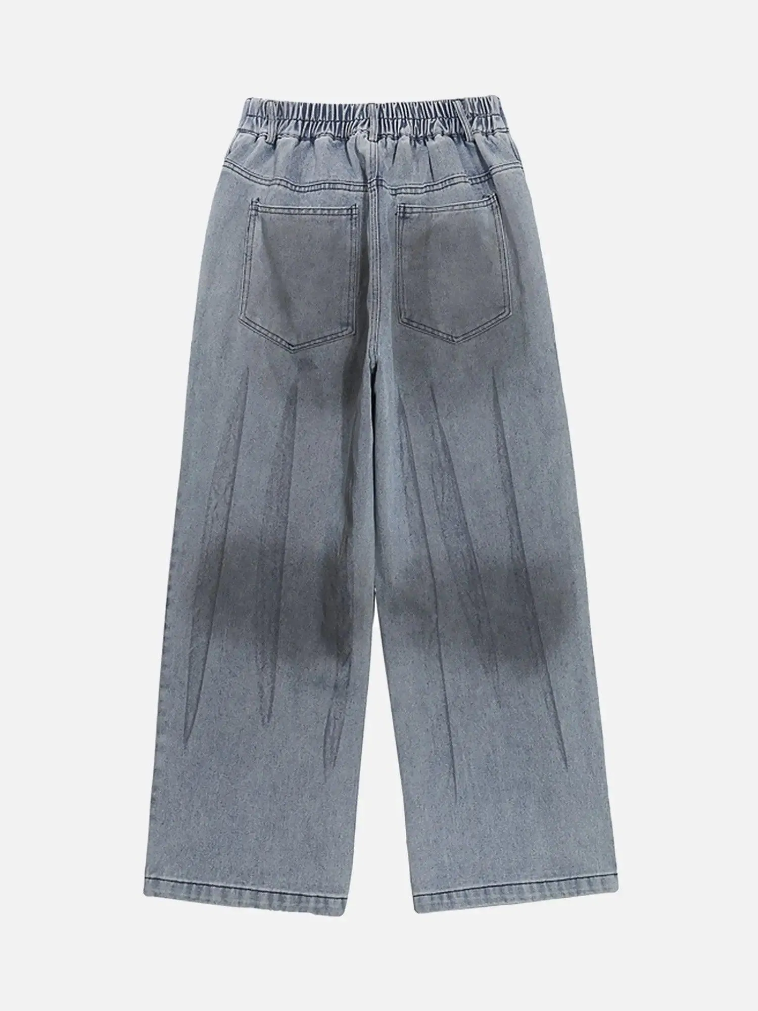 1984 Creative Design Street Hip Hop Washed Jeans