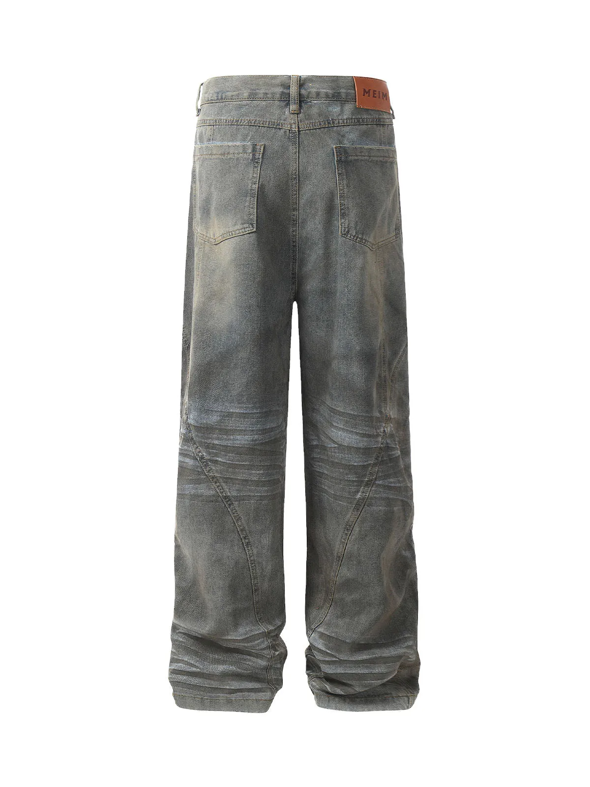 1984 High Street Washed Distressed Jeans - 2191