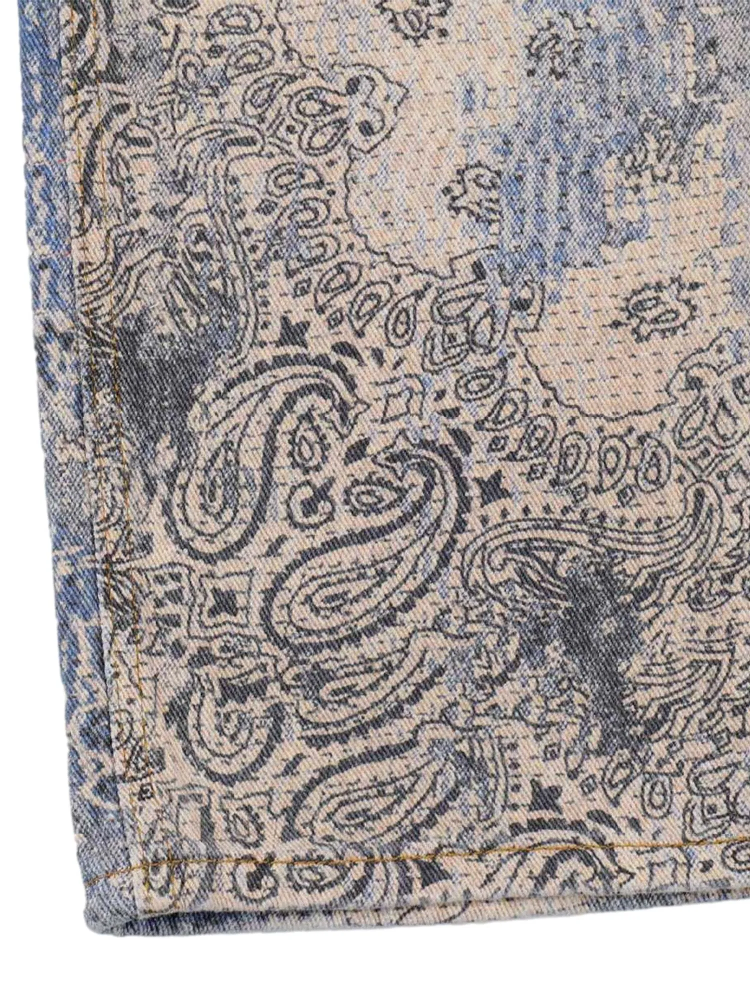 1984 Paisley Printed Jeans - 2186