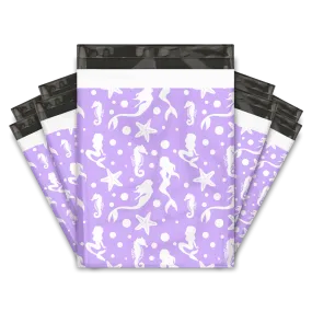 19x24" Purple Mermaids Designer Poly Mailers Shipping Envelopes Premium Printed Bags