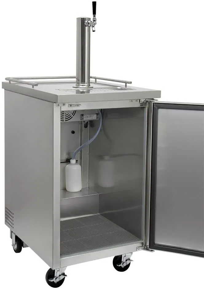 24" Wide Cold Brew Coffee SilverCommercial Kegerator