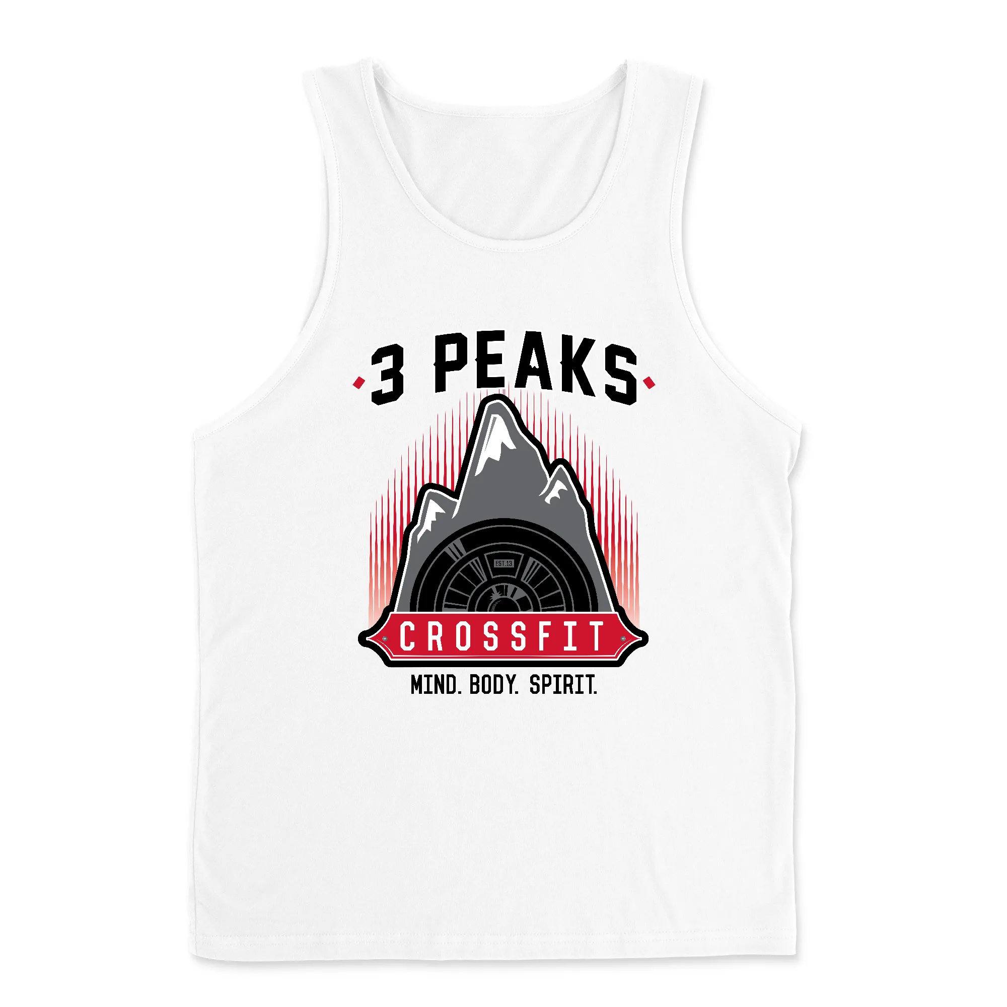 3 Peaks CrossFit Stacked Mens - Tank Top