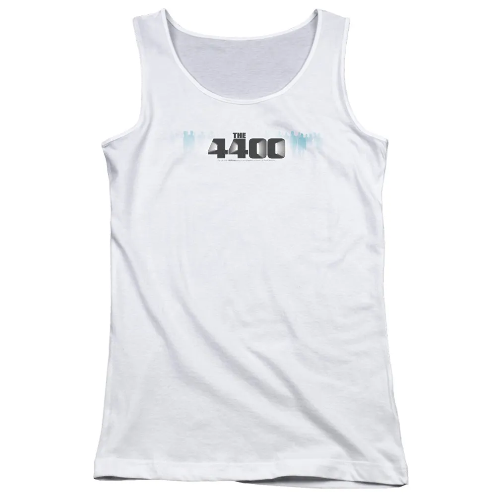 4400 the 4400 Logo Womens Tank Top Shirt White