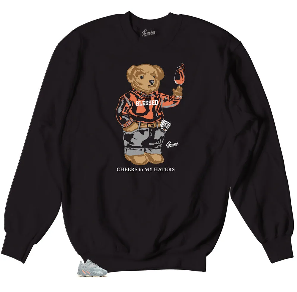 700 Inertia Sweater -Cheers Bear - Black