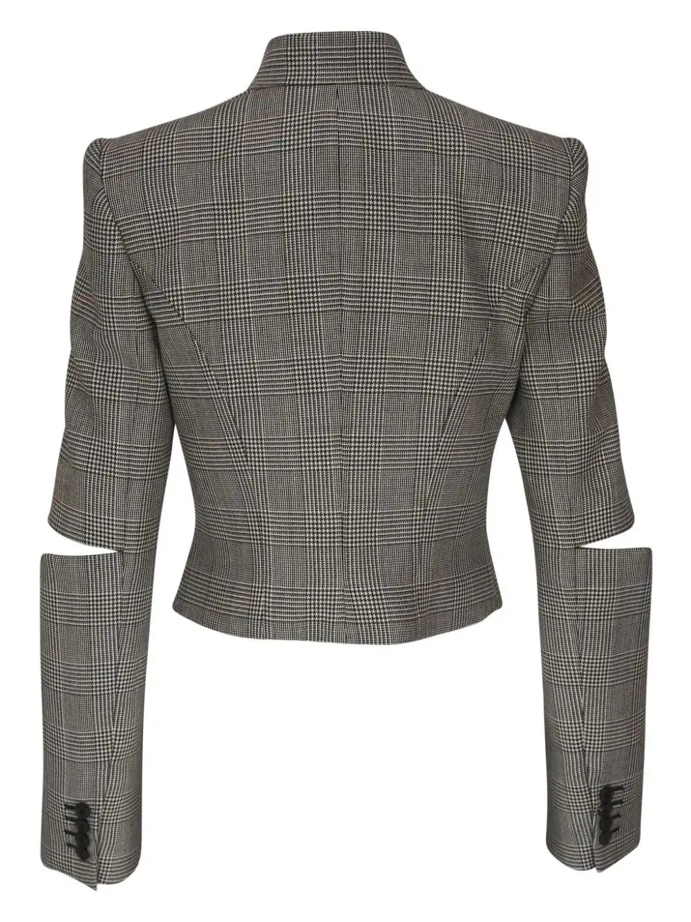 798946QJAEH Slashed sleeve fitted jacket