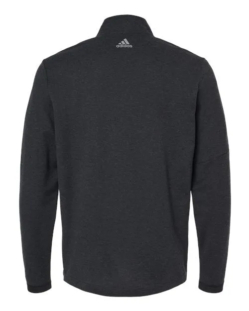 Adidas Men's 3-Stripes Quarter-Zip Sweater