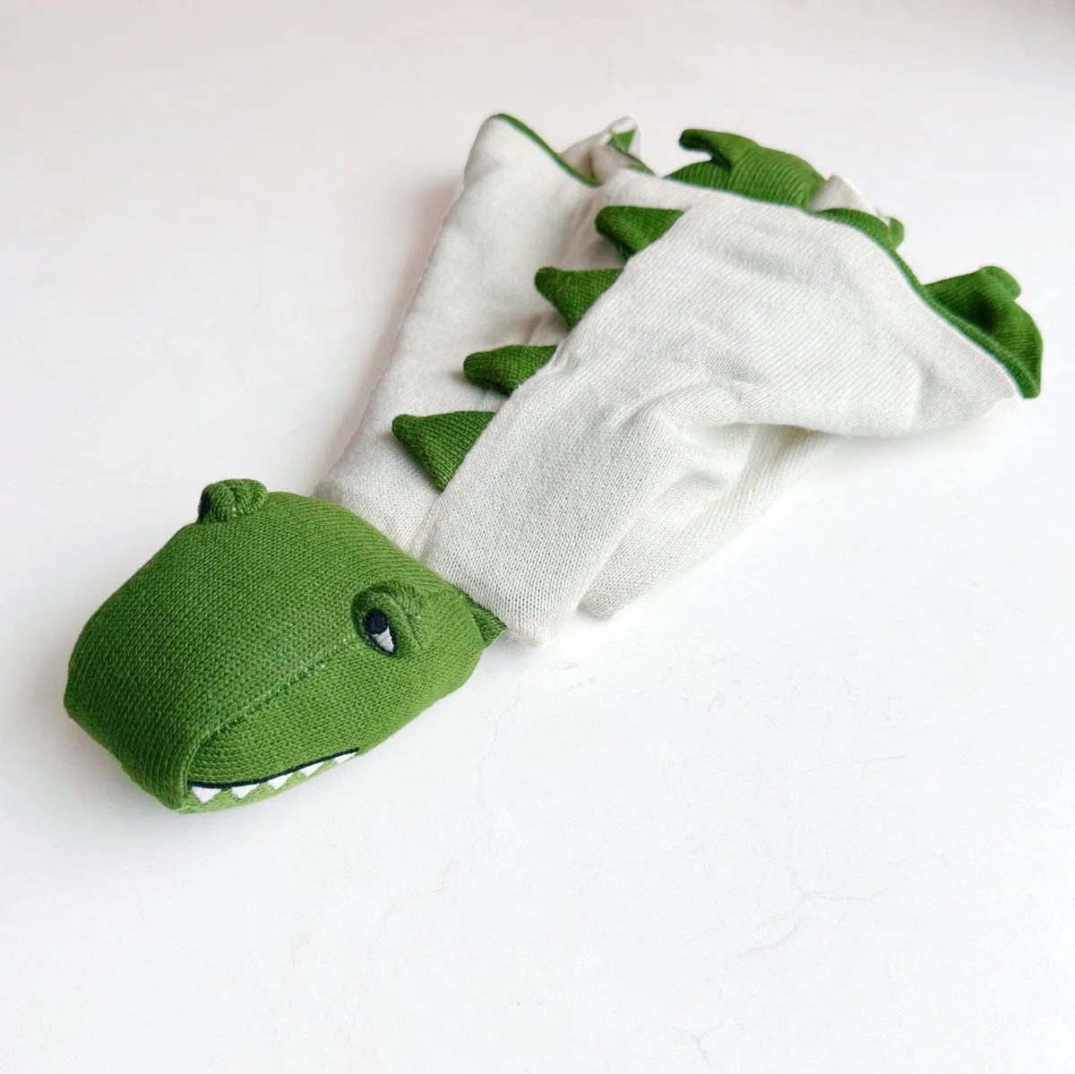 Alligator Organic Baby Lovey Blanket