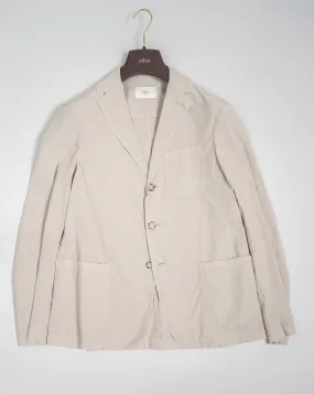 Altea Unconstructed Lightweight Shirt Jacket / Beige