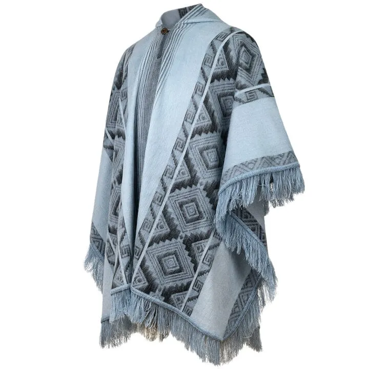 Andean Sky Alpaca Poncho