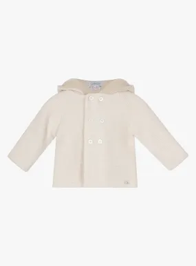 Baby Teddy Coat in Off White