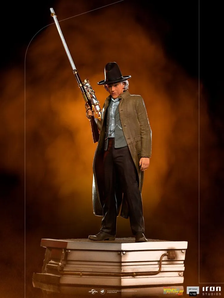 Back to the Future III Art Scale Statue 1/10 Doc Brown 32 cm