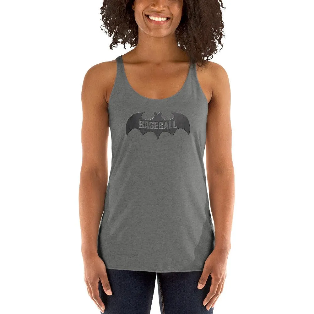 Baseball Bat Women's Racerback Tank