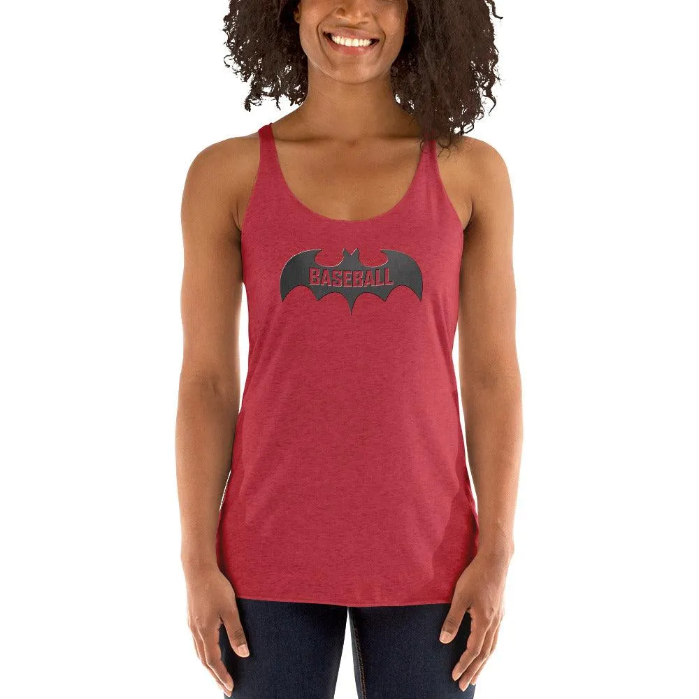 Baseball Bat Women's Racerback Tank