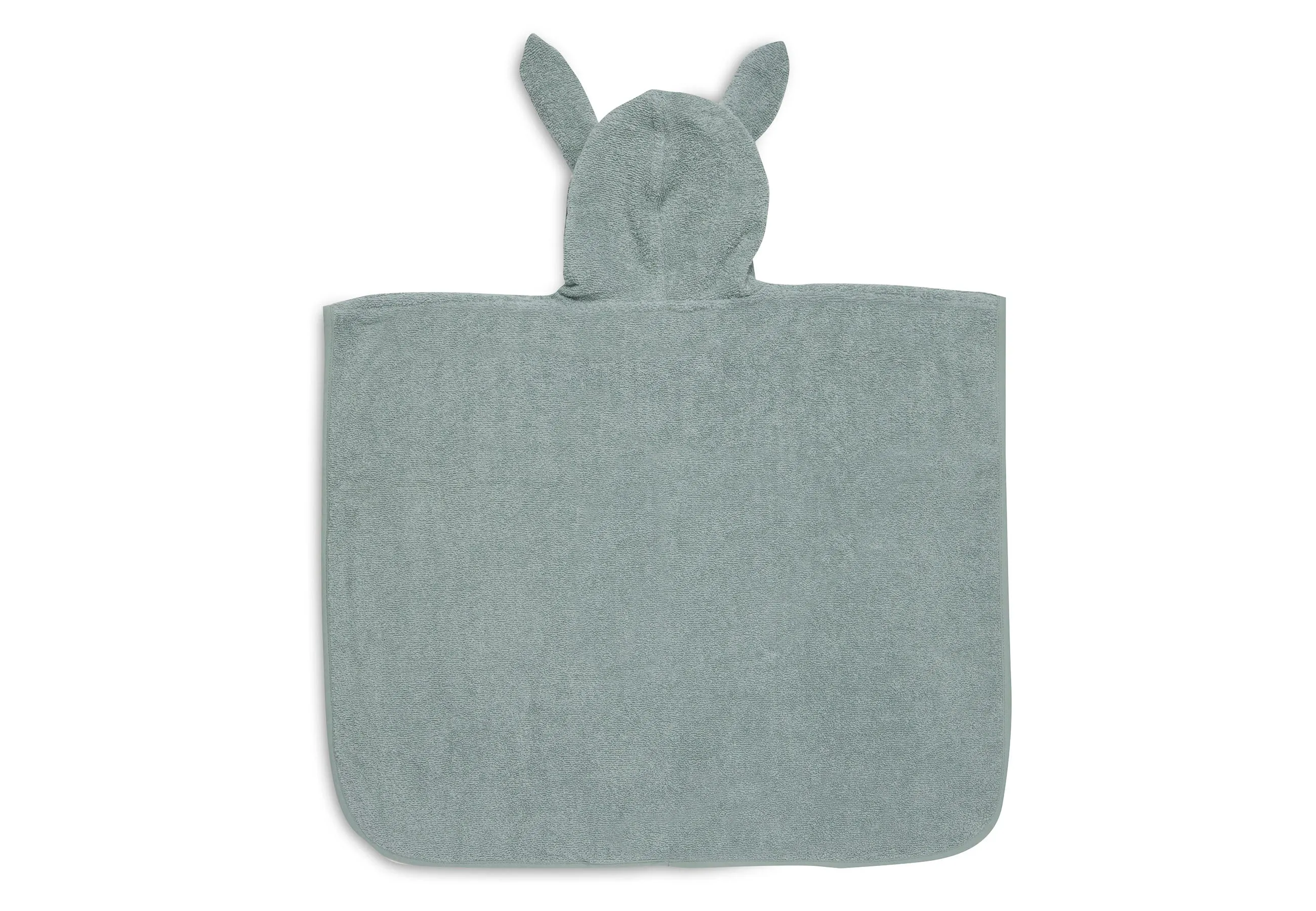 Bath Poncho - Ash Green