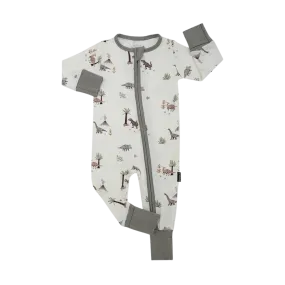 BELAN J Footless Sleeper with Fold-Over Cuffs - Dinoland