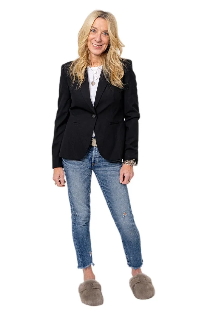 Big Skull Blazer - Black