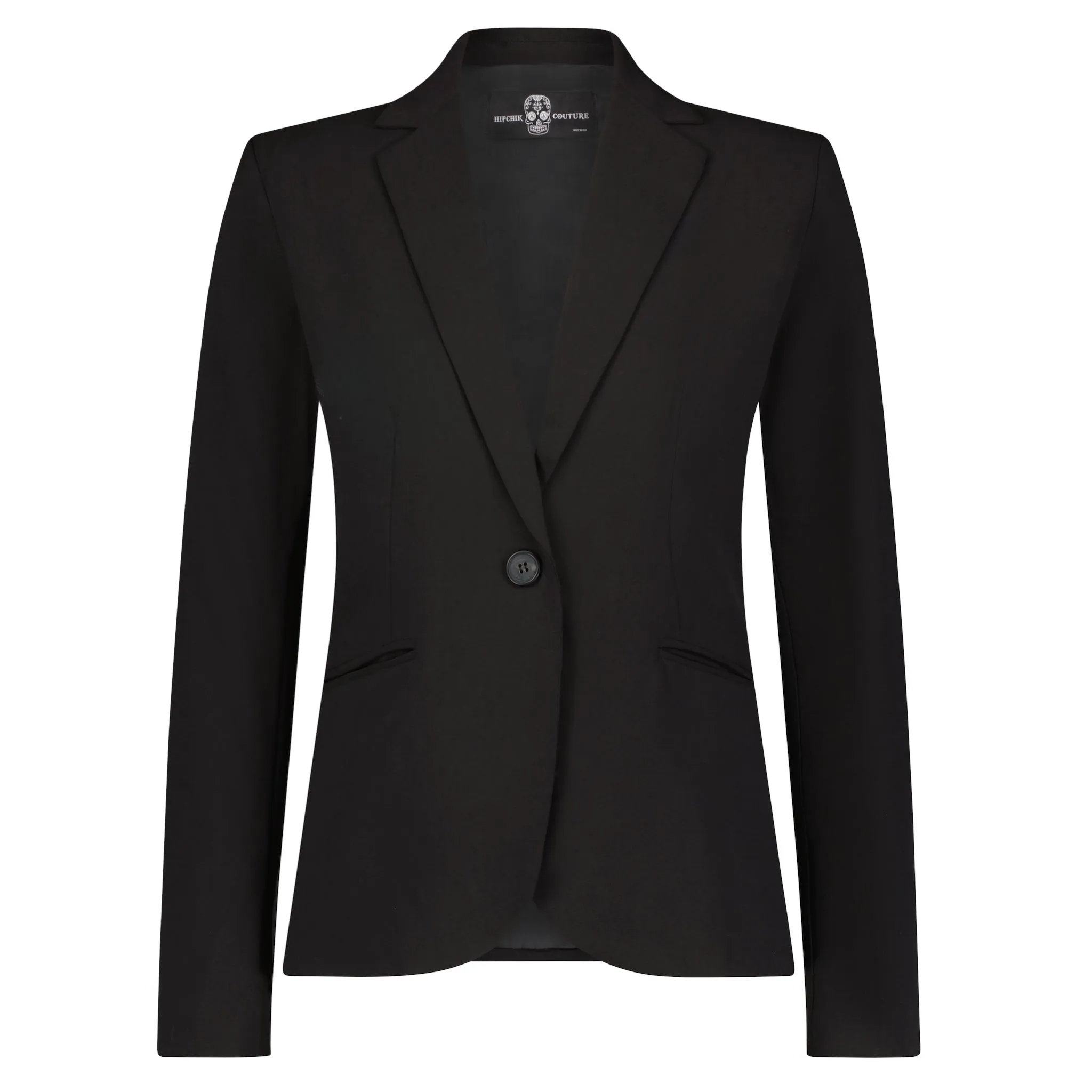 Big Skull Blazer - Black