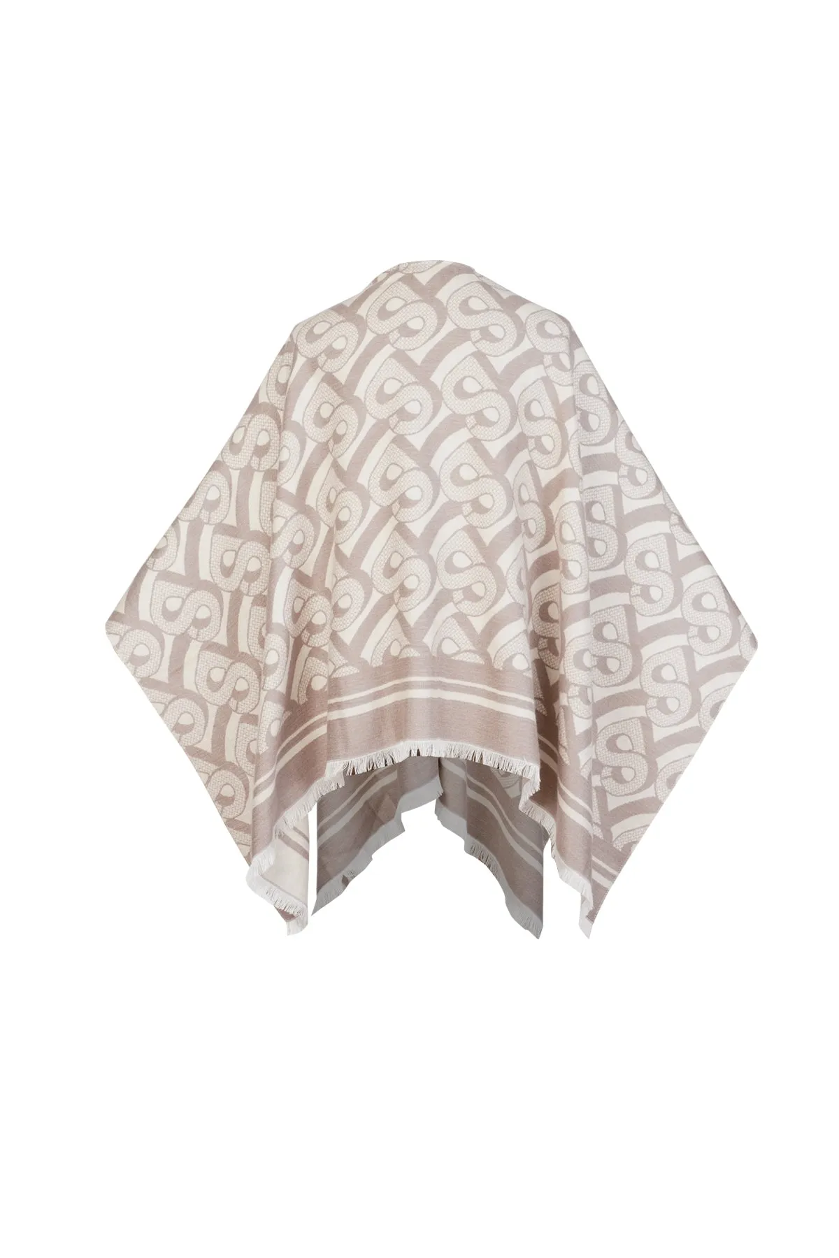 Bimu Poncho - Taupe