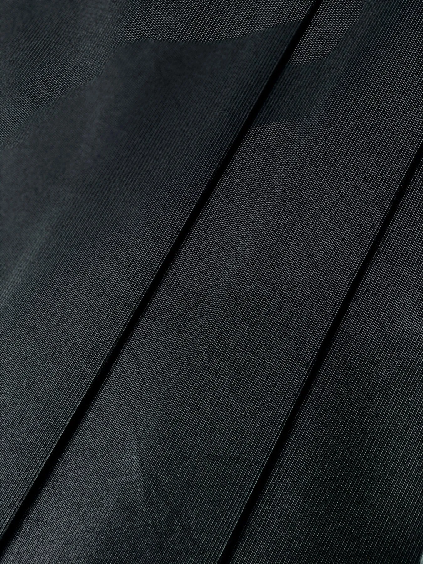 Black Silk Ottoman Fabric