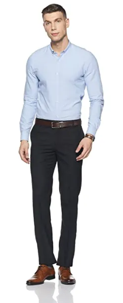 blackberrys Men's Slim Formal Trouser