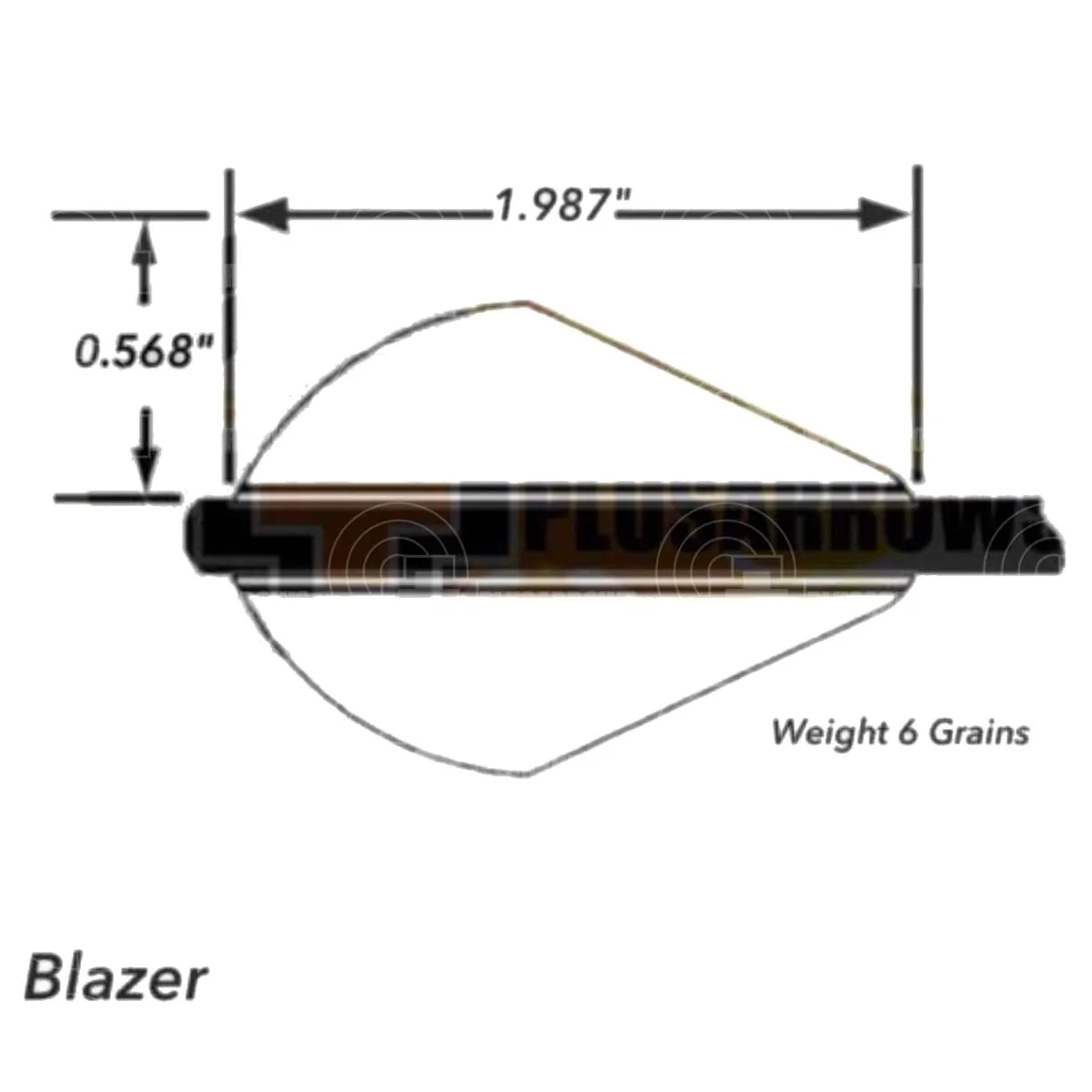 Bohning Blazer 2" Vanes 100 Pack (2x50pk)