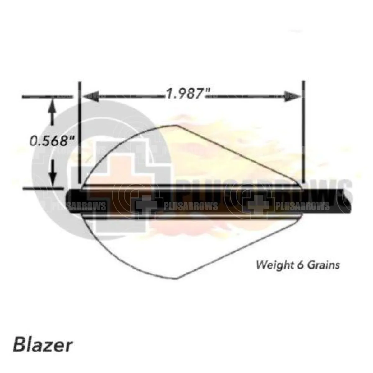 Bohning Blazer 2" Vanes Two Colour 36 Pack (12   24pk)