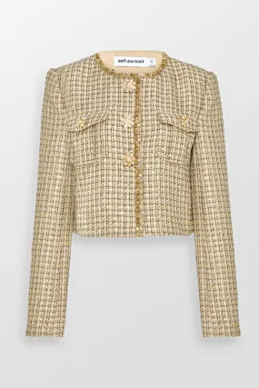 Boucle Cropped Jacket