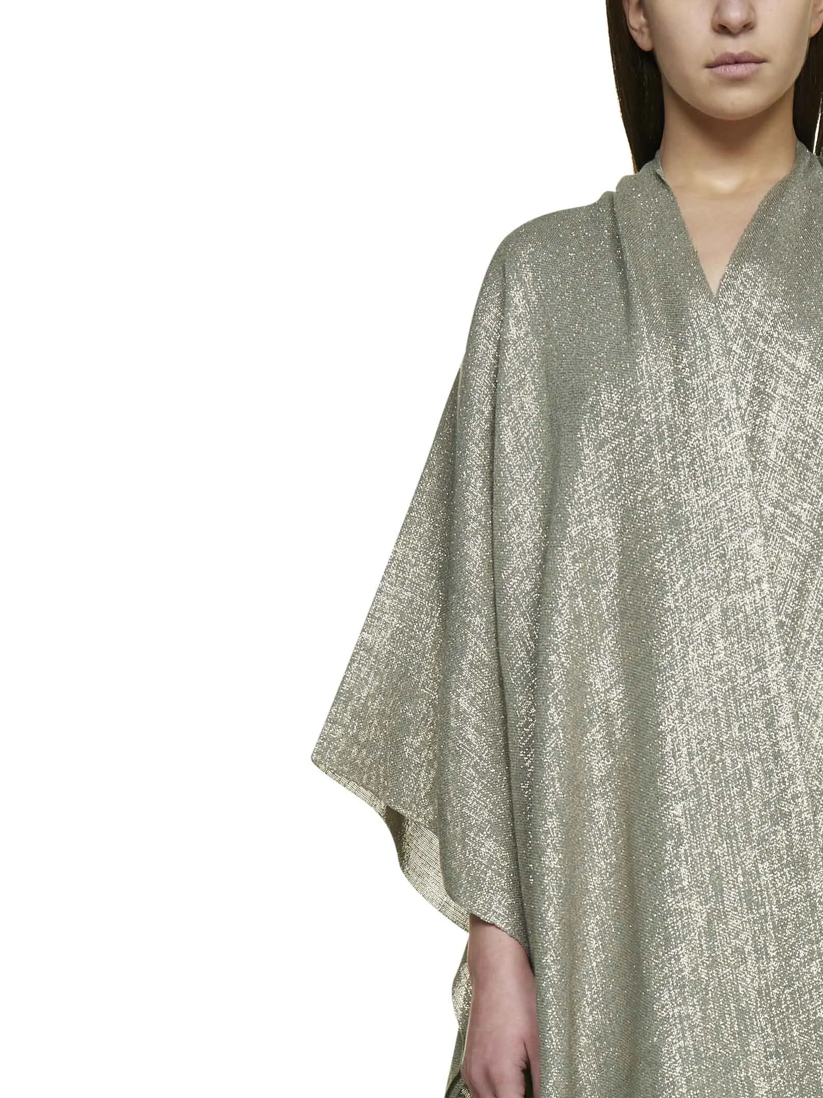 Brunello Cucinelli Fringed Edge Poncho