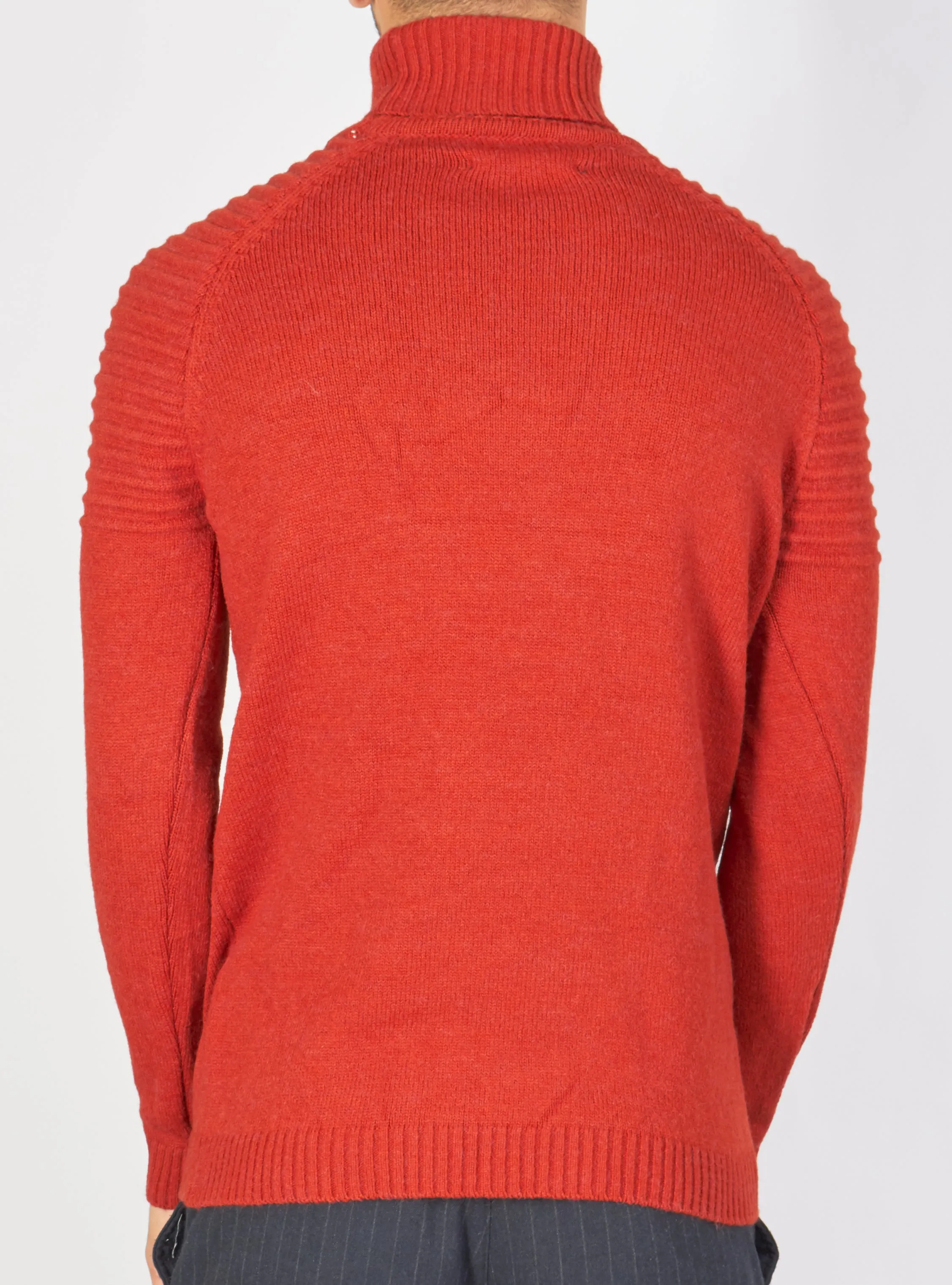 Buyer's Choice Sweater - Turtleneck - Red - T3761