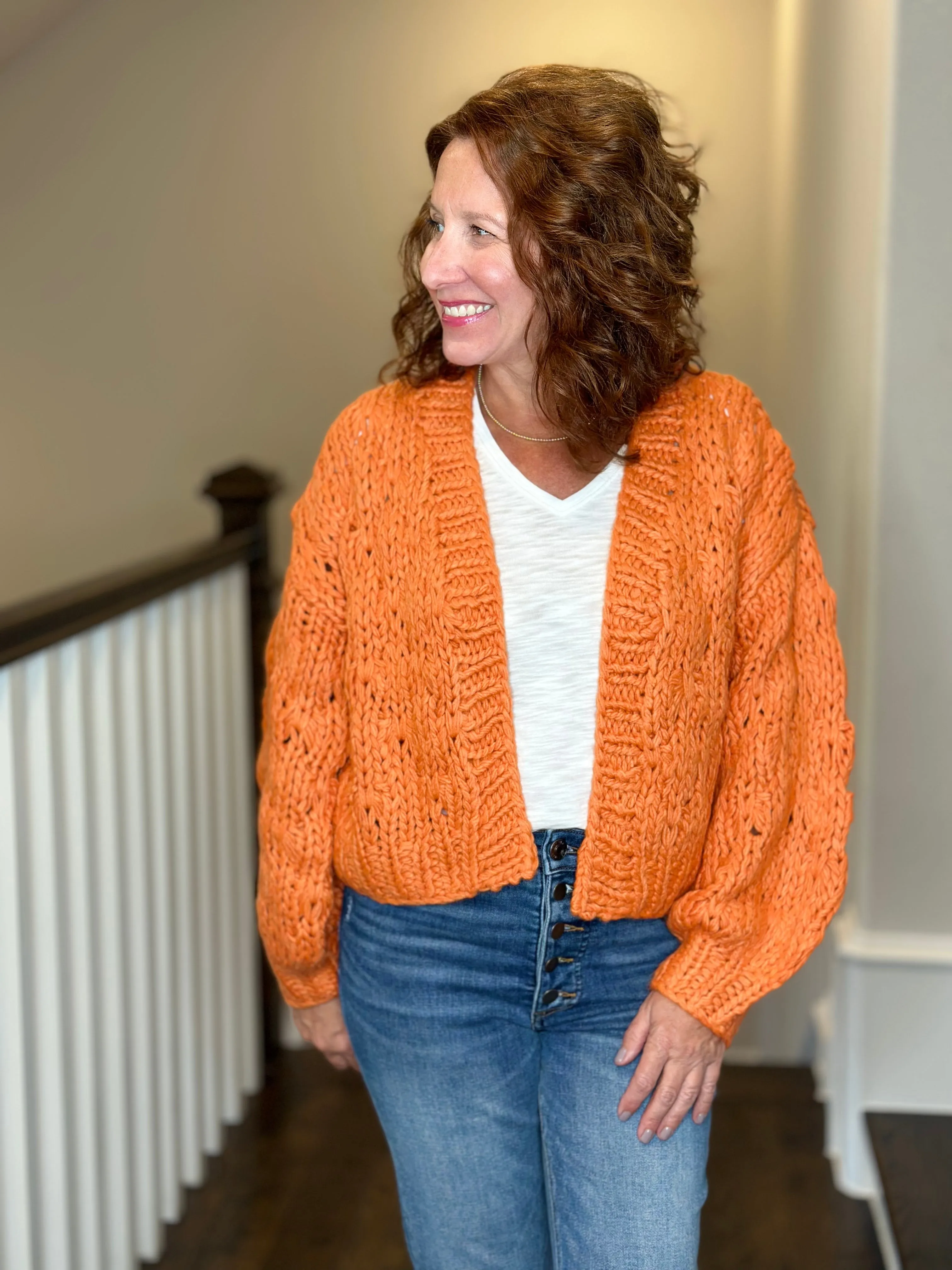 Callahan Gigi Cardigan in Puffins Bill