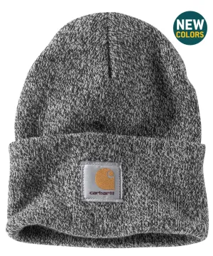 Carhartt A18 Watch Hat (Beanie) - Black/White