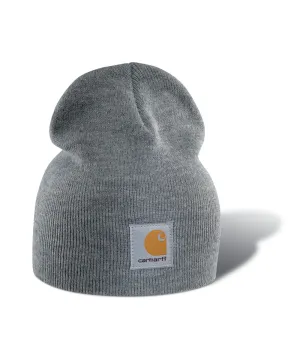 Carhartt A205 Acrylic Knit Hat - Heather Grey