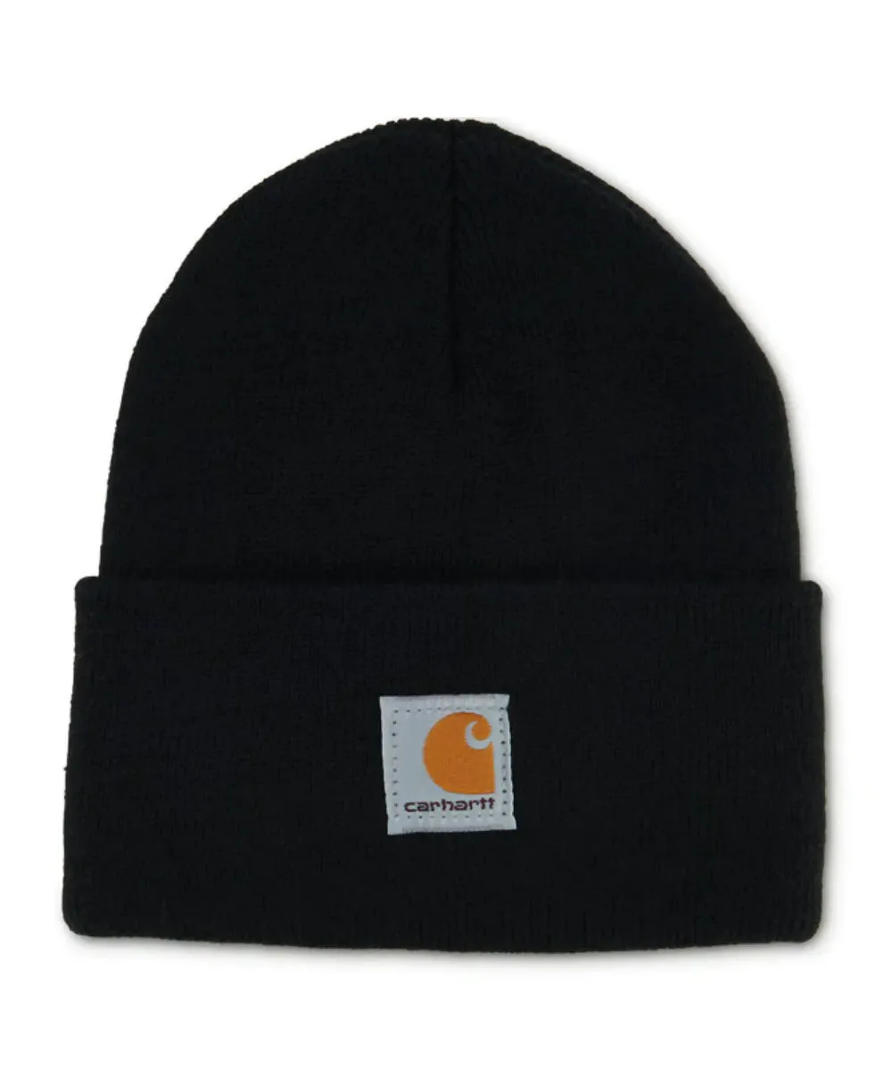 Carhartt Kids Acrylic Watch Hat (Beanie) - Caviar Black