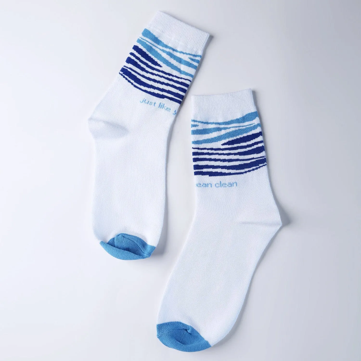 cascade calf length socks