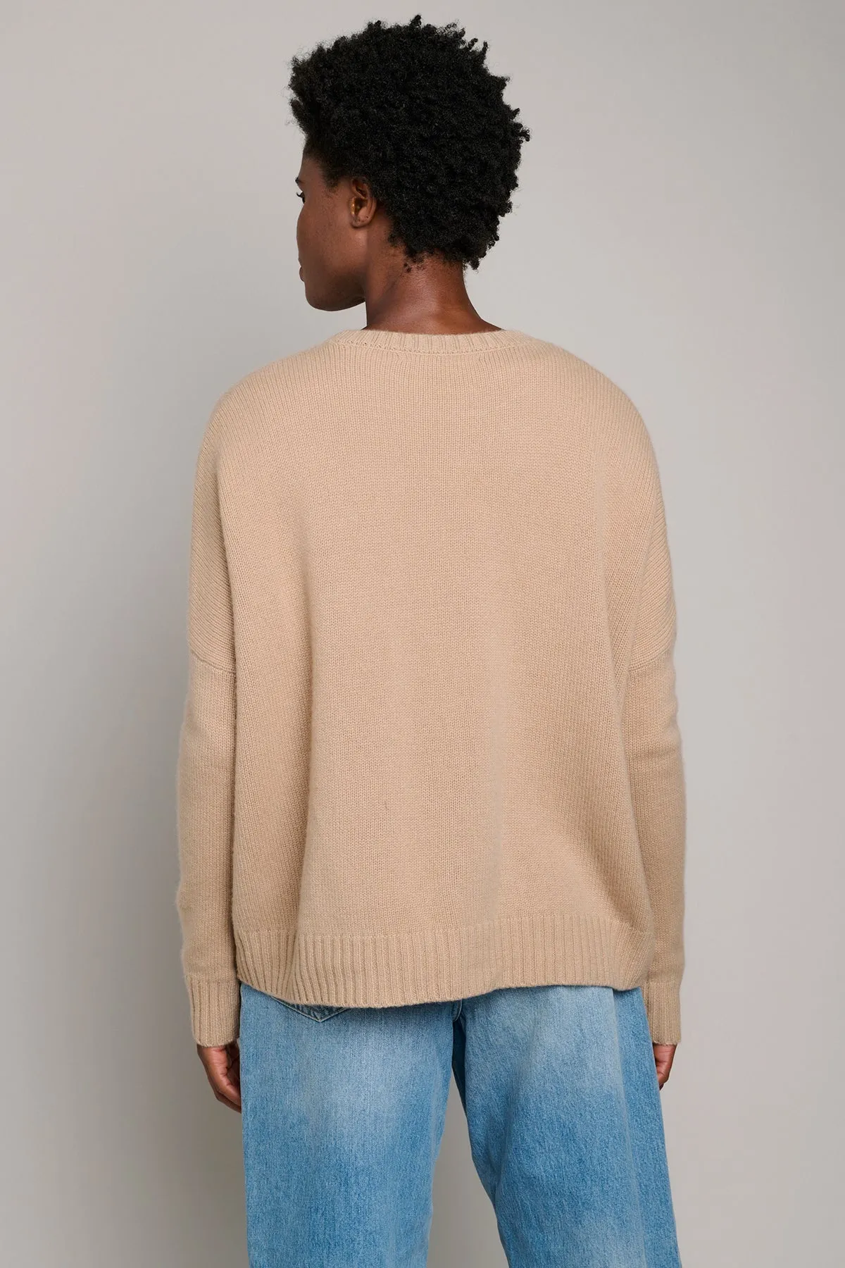 Cashmere Wide Pullover