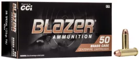 CCI Blazer Brass 38 Special 125 GR Full Metal Jacket Flat Nose