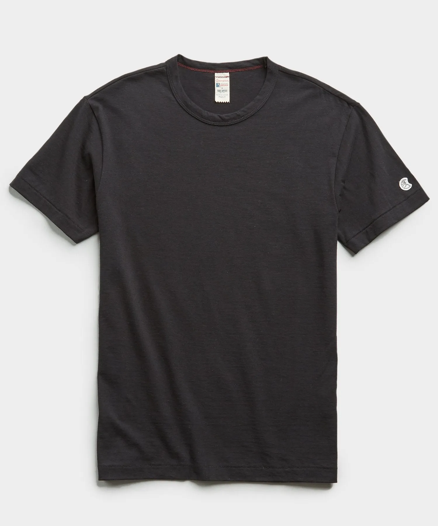 Champion Basic Jersey Tee in Black