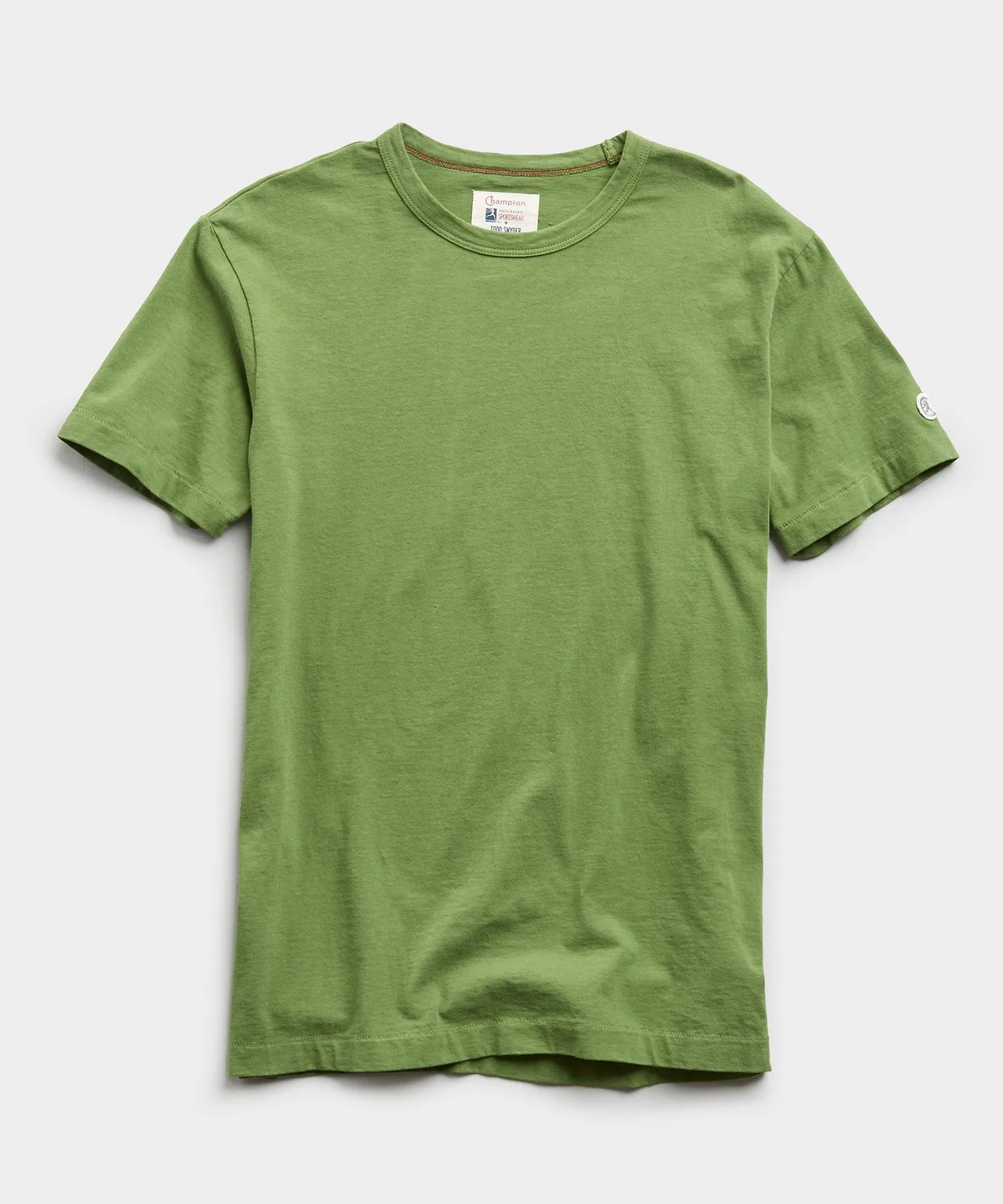 Champion Basic Jersey Tee in Guacamole