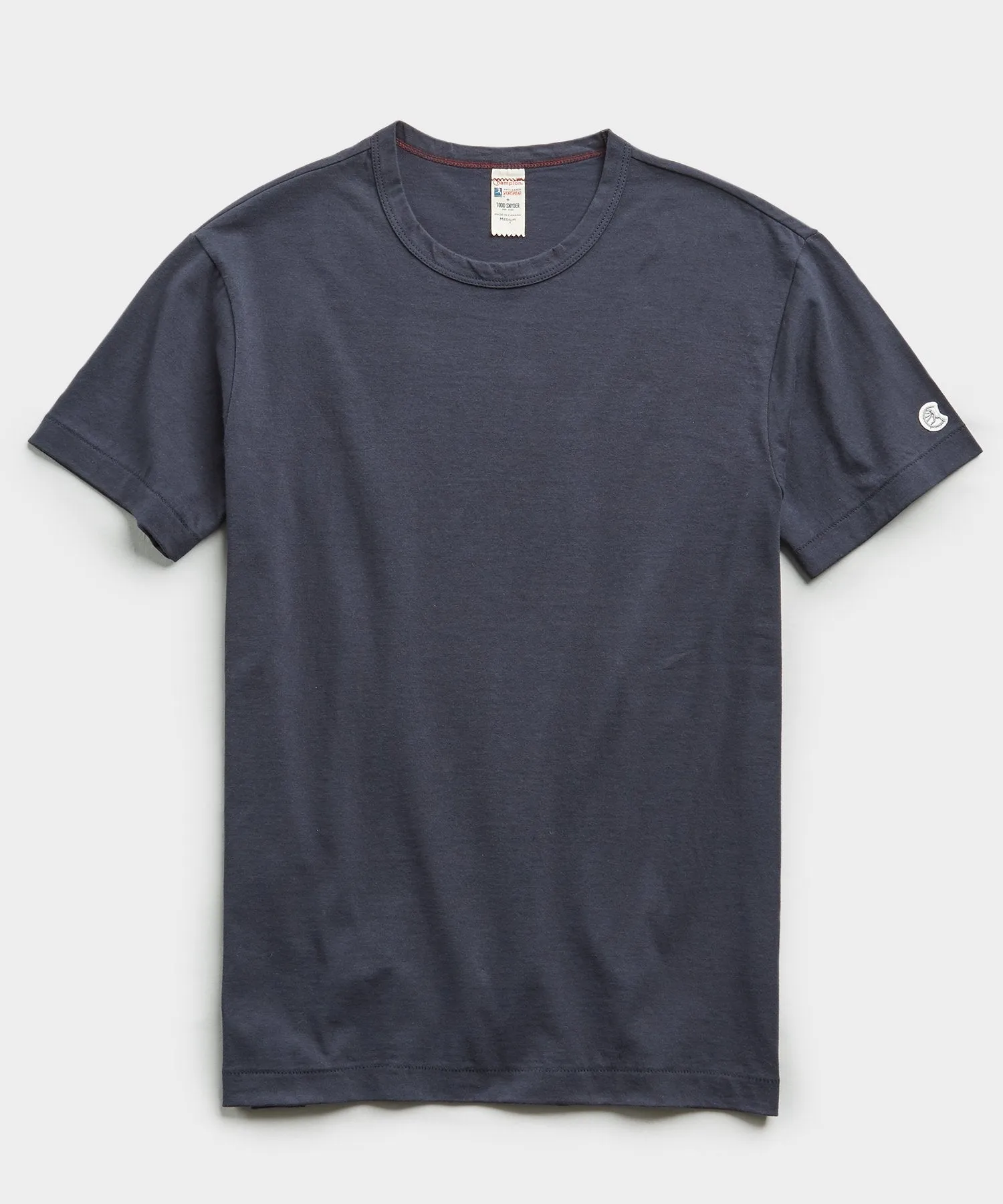 Champion Basic Jersey Tee in Navy