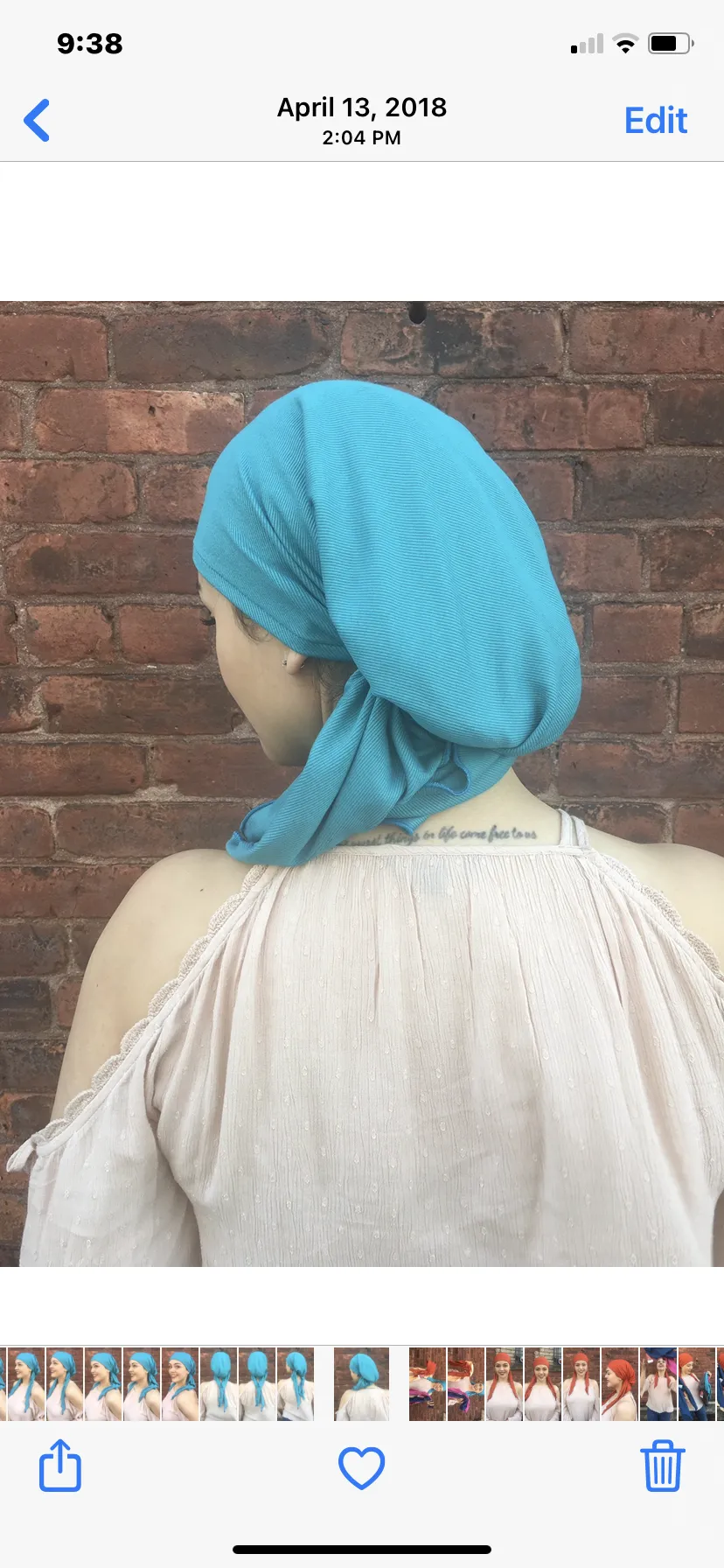 Christmas Gift | Boho Hipster Style | Soft Fabric Pre-Tied Tichel Hijab Hair Wrap Hijab For Muslim Jewish Christian Women Who Cover Their Hair