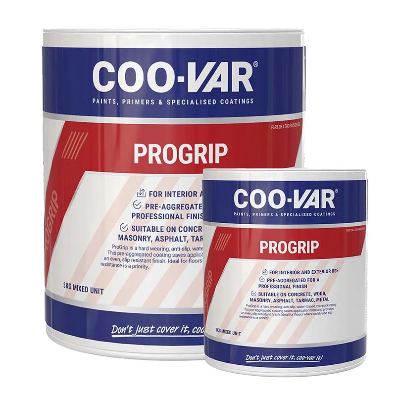 Coo-Var ProGrip Pre-aggregated Two-Pack Epoxy Ready Mixed Colours