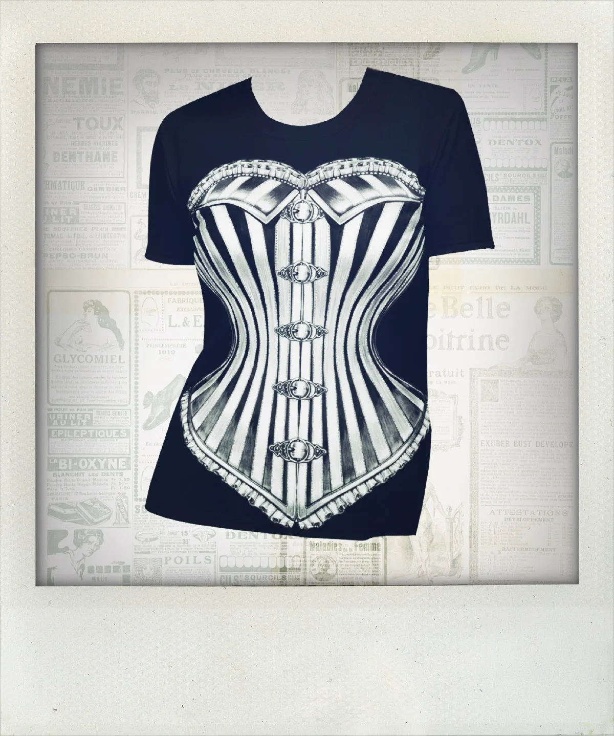 Corset Tshirt by fox savant