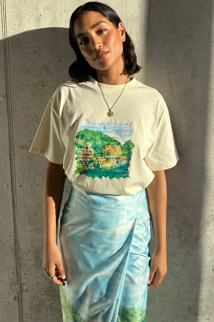 Cream Scenery T-Shirt