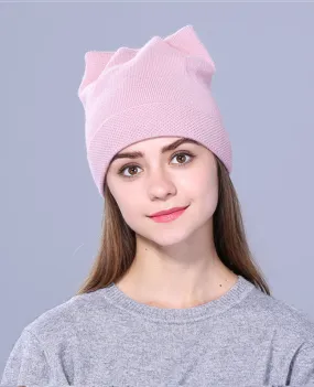 Cute kitty Knitted beanie