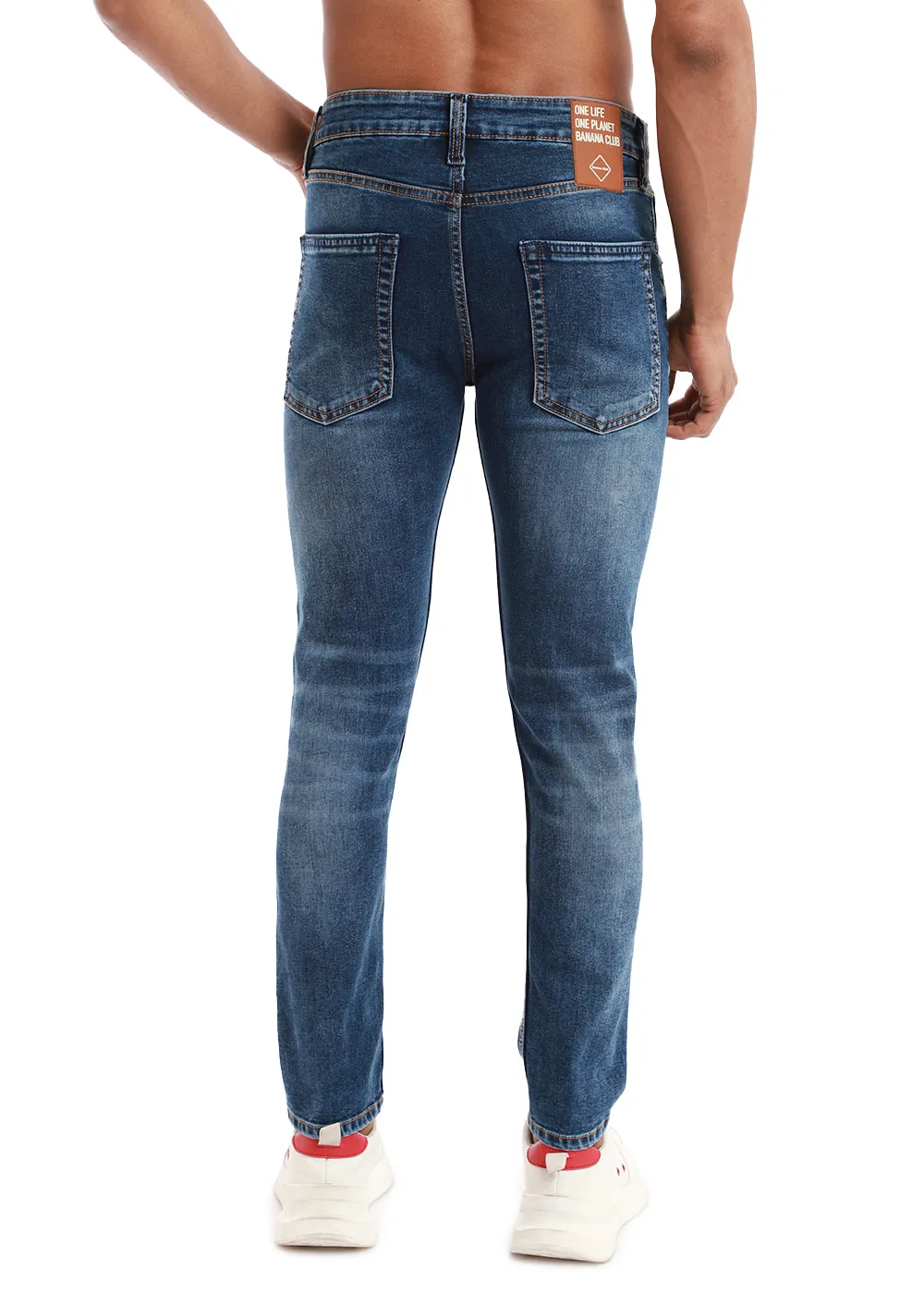 Dark Blue Slim fit Jeans