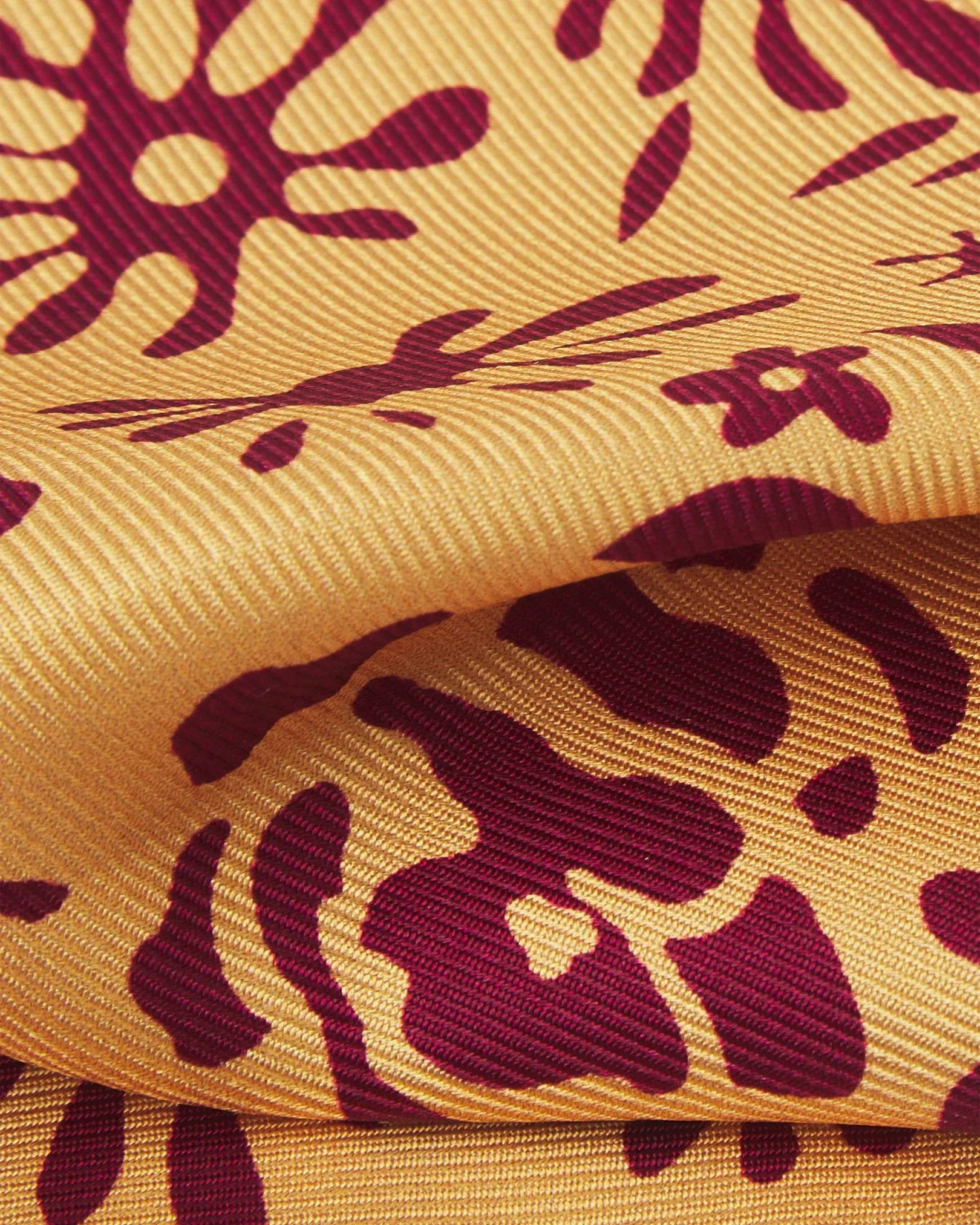 Deadstock UK Silk Pocket Square - Blenheim